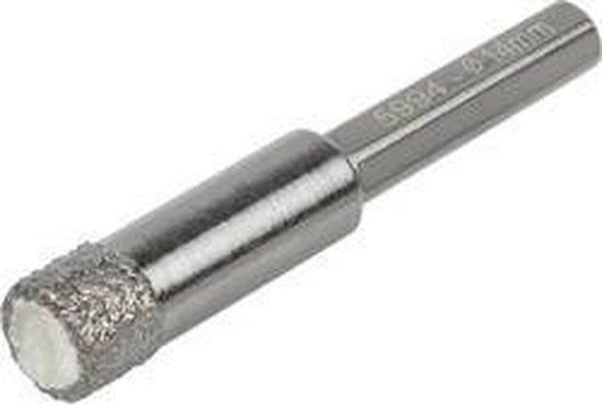 Wolfcraft Tegelboor 14mm Diamant Droogboor Zeskantschacht HEX