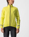 Castelli EMERGENCY 2 RAIN fietsjas Dames BRILLIANT YELLOW - Vrouwen - maat XS