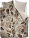Riviera Maison Sunset Leafs dekbedovertrek - Eenpersoons - 140x200/220 - Bruin