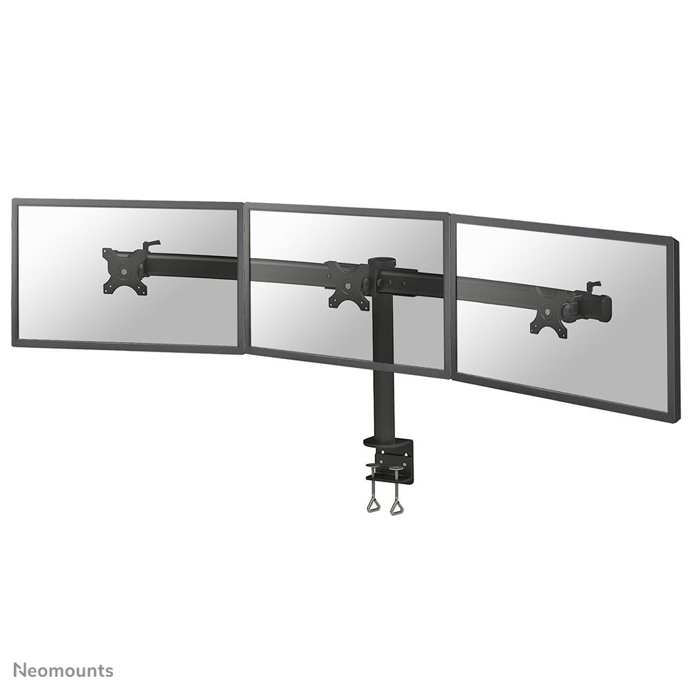 Neomounts FPMA-D700D3 Monitorarm - 3 Schermen - 10-27 inch - Zwart