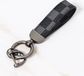 Go Go Gadget Robuuste Leren Keychain - Unisex - Zwart/Grijs/Gunmetal