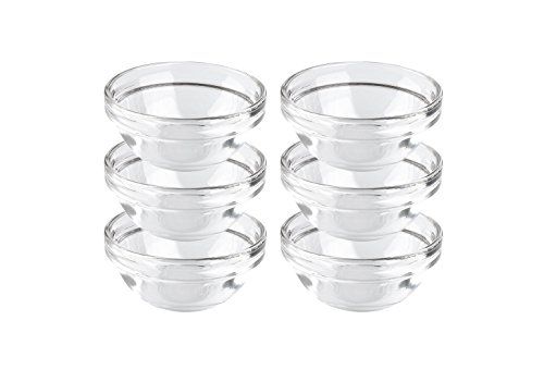 Mäser Luminarc Empilable - Fruitschalen - Set van 6 - 7,5 cm - Glas