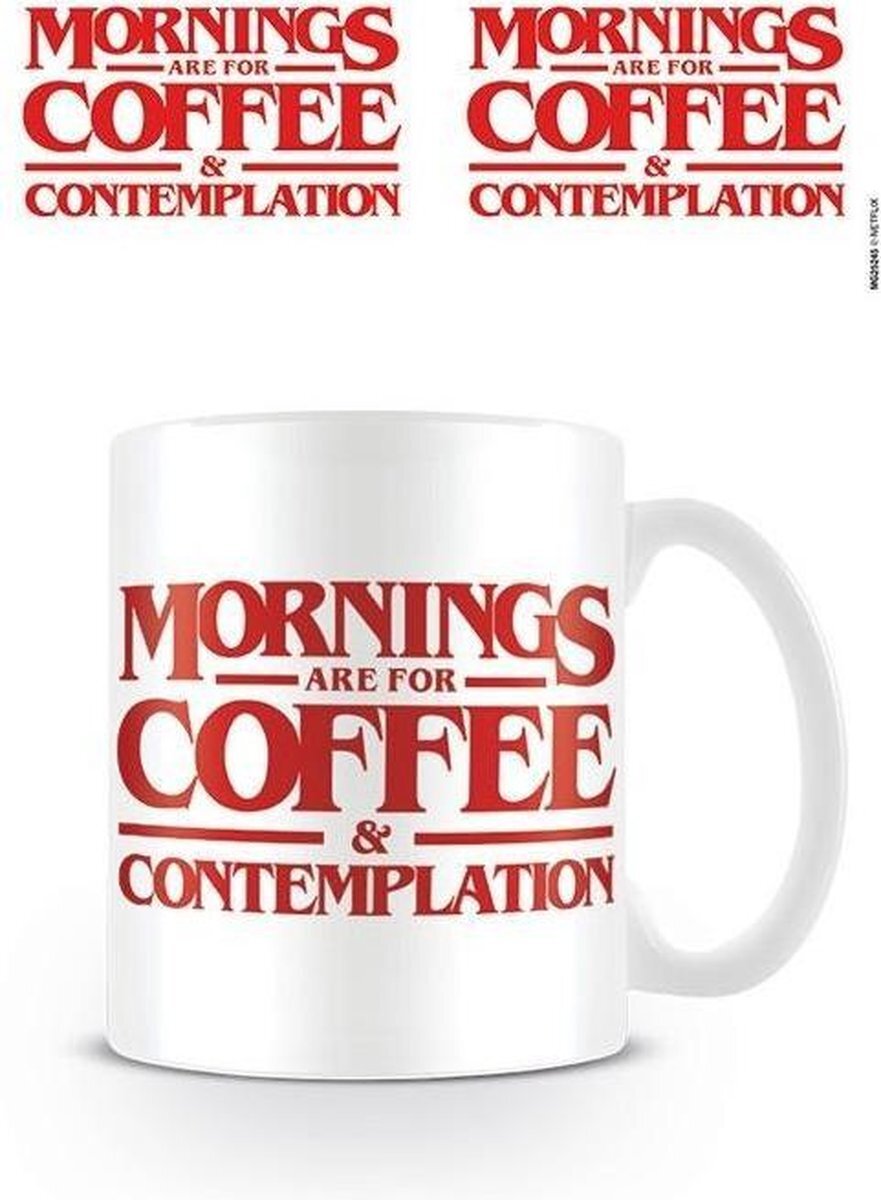 Stranger Things Stranger Things Mug - Coffee & Contemplation