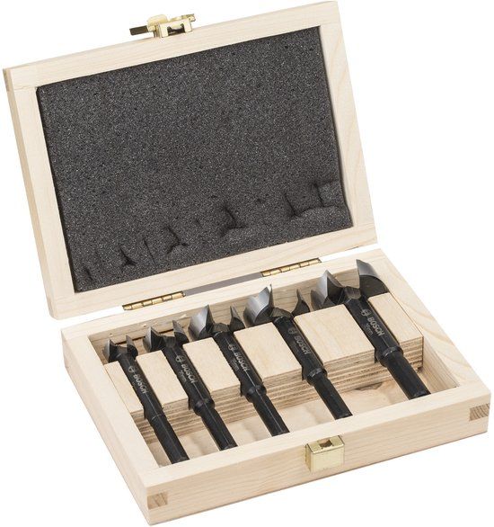 Bosch machinehoutboorsets, 5-delig