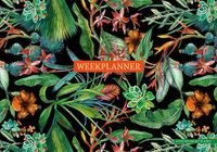 Deltas Weekplanner - Tropical Black