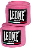Leone - Boksbandages - Roze - 2,5m - Elastisch - Katoen/Nylon
