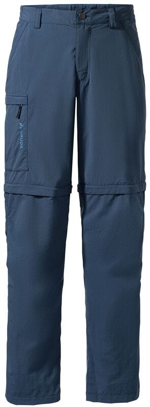 VAUDE Farley Afritsbare broek V Heren, blauw EU 54 | XL (Regular) 2023 Trekking- & Wandelbroeken