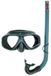 So Dive Galapagos Snorkelset Vert, Noir