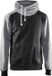 Blåkläder Blaklader Hooded sweatshirt 3399-1157 - Zwart melange/Grijs - XXXL