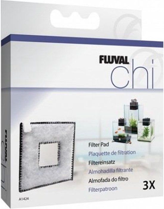 Fluval Chi I & II Carbon Filter Inserts - 3 Pack