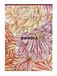 RHODIA 120031C - Notitieblok met Linnen Rug Bloemboeket - A5 14,8 x 21 cm - Gelijnd - 70 Vellen - Ivoor Papier 90 g/m² - Soft-touch Gelamineerde Omslag - Binnenkant Bedrukt in Amarant - Orange Botanique Collectie