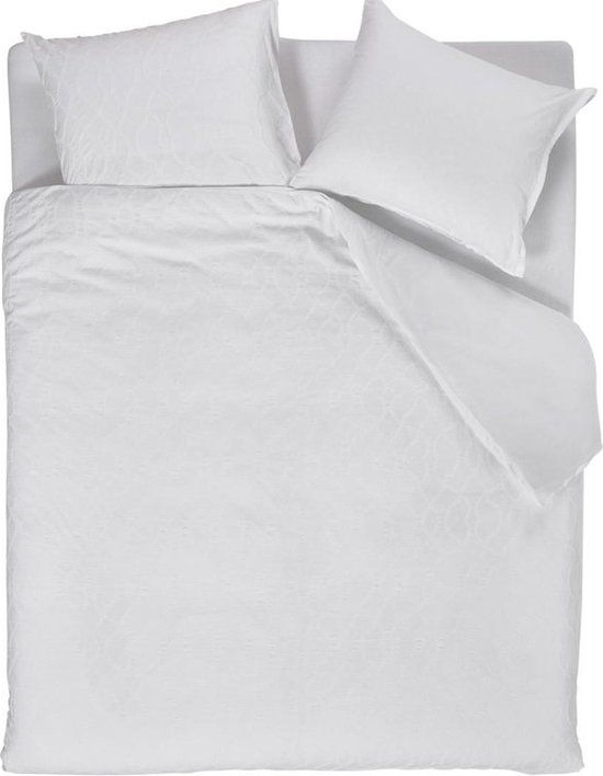 Beddinghouse Milky dekbedovertrek - Eenpersoons - 140x200/220 cm - Wit