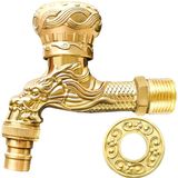 Ibenzoa® Robinet d'eau nostalgique antique pour jardin, cuisine et salle de bain dans un style rétro classique