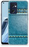 B2Ctelecom OPPO Find X5 Lite Silicone Back Cover Jeans