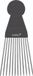 Sibel Metalen Kam voor Kroeshaar Model 2 - Metal Fork Hair Comb for Frizzy Hair