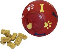 Kerbl Snackball - Honden Speelgoed Bal - Rood - 11 cm - 1 stk
