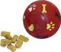 Kerbl Snackball - Honden Speelgoed Bal - Rood - 11 cm - 1 stk