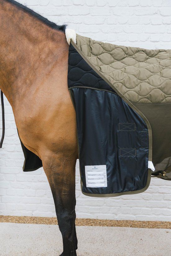 Transport combo cooler fleece deken dannen groen 145 - 6'6