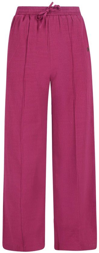 Like Flo Romy Flo young satin wideleg broek Fuchsia Maat 152