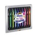 BIC Gel-ocity Quick Dry My Box of Colours Gelpen, medium punt (0,7 mm), verschillende kleuren, metalen geschenkdoos, 10 stuks