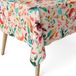 ECOMMERC3 Vlekafstotend tafelkleed voor rechthoekige tafel, afmeting 140 x 140 cm, vuilafstotend tafelkleed, extra zacht en waterdicht, rood