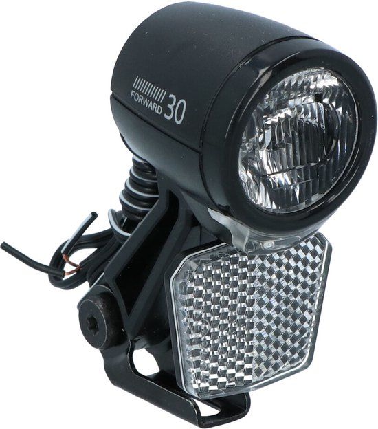 Dresco E-Bike LED Koplamp Urban - 40 Lux - Zwart
