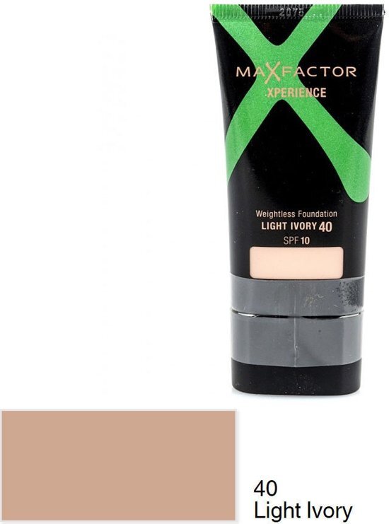 Max Factor Xperience Weightless Foundation - 40 Light Ivory