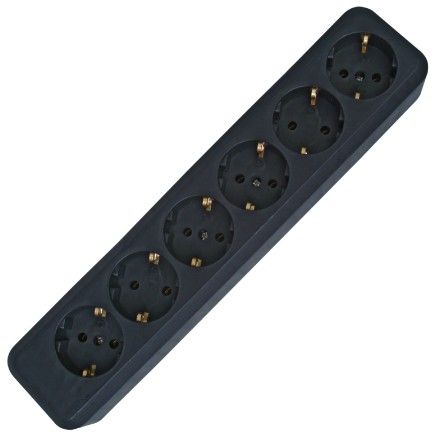 Kopp 129405003 - Stekkerdozen - Zwart