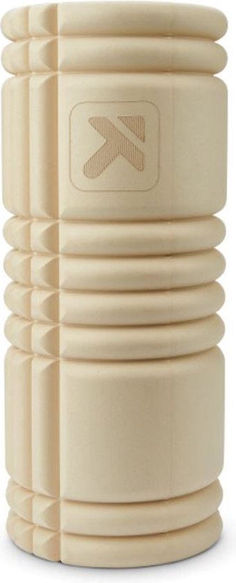 TriggerPoint ECO Grid 1.0 - 33 cm - Beige - Ecologisch - Foam Roller - Schuimroller - Spiermassage - Pilates - Yoga - Fitness