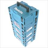 Makita Makpac 2 transportbox systeemkoffer 5-delige set