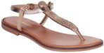 Les tropeziennes par M. Belarbi Dresco Handrea leren sandalen dames beige