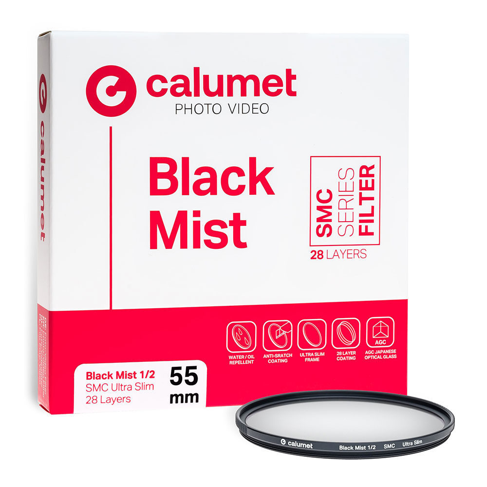 Calumet Calumet SMC Ultra Slim 28 Layers 1/2 Black Mist Filter 55mm