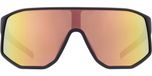 RED BULL Dash-002 - Zonnebril Unisex - Zwart/Goudkleurig