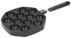 Omgoods - Poêle à takoyaki - 12 cavités - Antiadhésif - Aluminium
