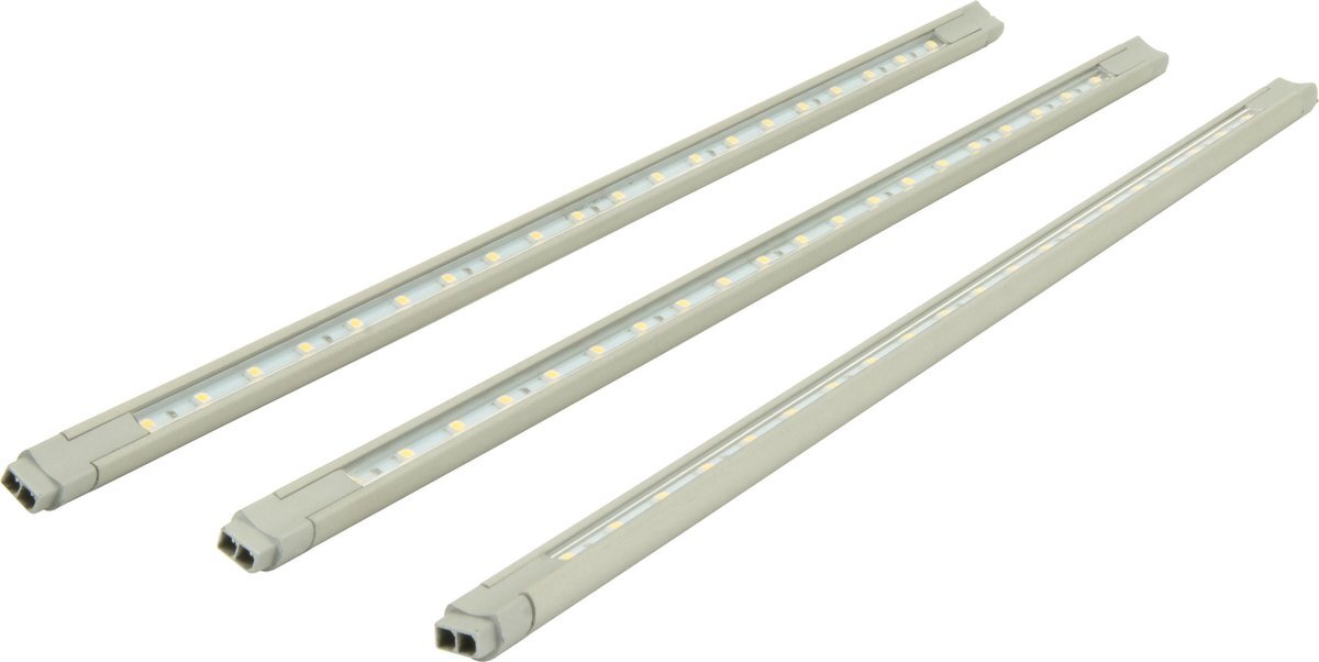 Prolight LED strip alu line - warm wit - 3x39cm