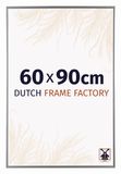 Dutch Frame Factory Fotolijst 60x90 cm Zilver Hoogglans Kunststof