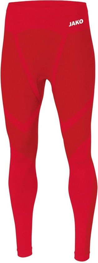 Jako Comfort 2.0 Long Tight Kinderen - Sportrood - Maat 152-164