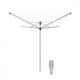 Brabantia Lift-O-Matic Droogmolen - Metallic - 40 m