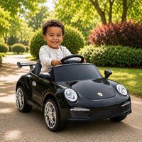 Porsche Elektrische kinderauto RUF CTR 3 S505 - zwart