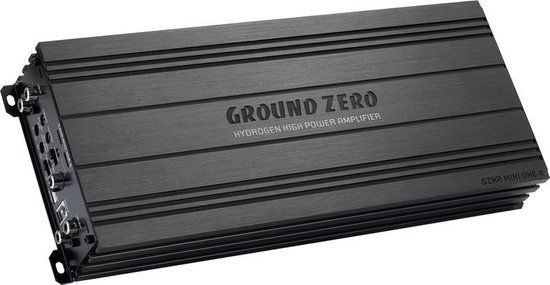 Ground Zero GZHA MINI ONE-K - 1000W Monoblock Amplifier - 1 Ohm