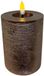 Mansion Atmosphere Bougie LED rechargeable 7.5x10cm beige champagne