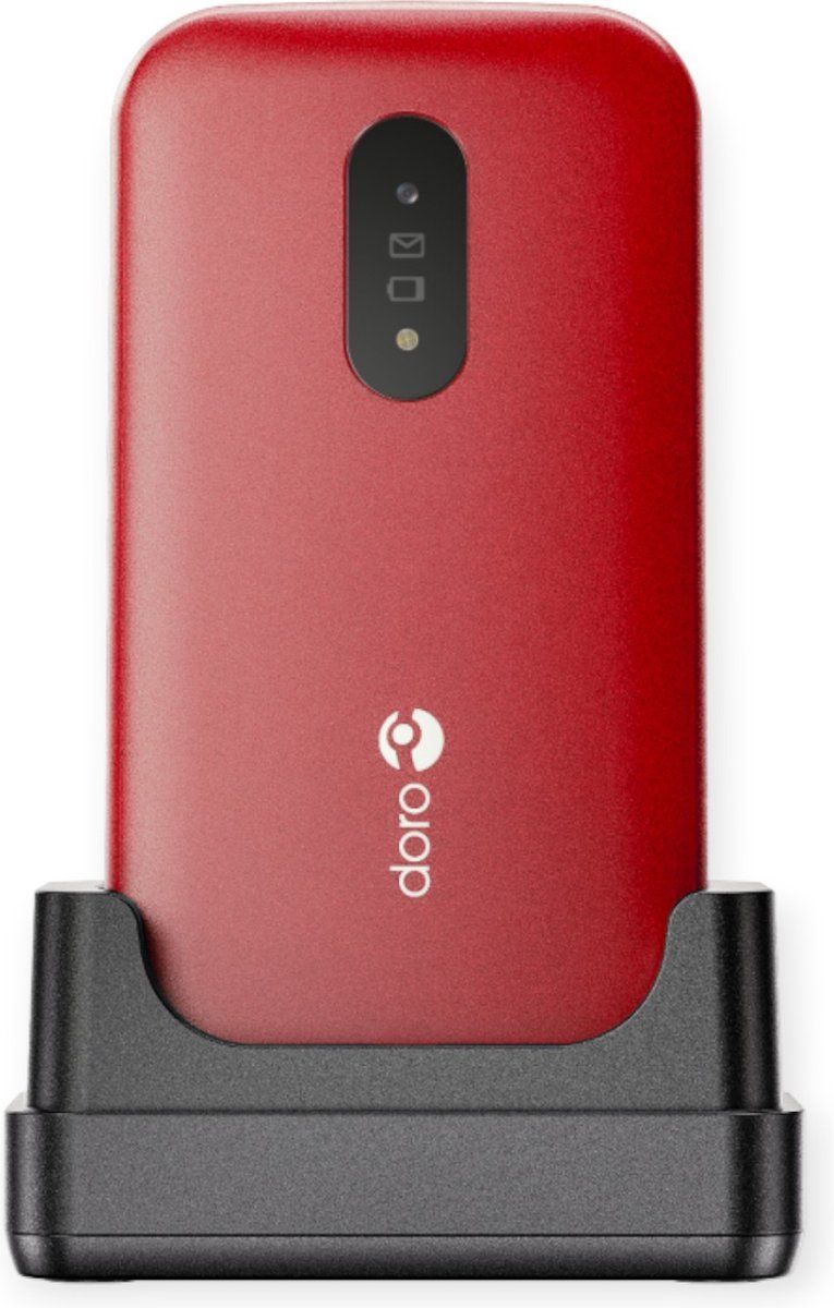 Doro 2820 - 4G Klaptelefoon - Rood kopen? | Kieskeurig.nl | smartphone