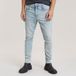 G-Star D-Staq 3D Slim Jeans Heren Sun Faded Bluejay Destroyed 40/34