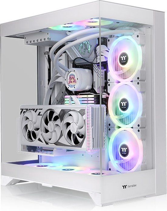 Thermaltake CTE E550 TG Midi Tower - Wit