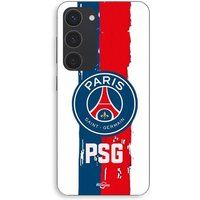 Maniacase Coque Pour Samsung Galaxy S23 Plus PSG logo fond blanc