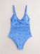 Next Dames Vormgevend en Buikcorrigerend Badpak Blauw