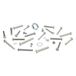 Simson Schroefset: Carrosserie moteur, couvercle d'embrayage/alternateur pour S51, S53, S70, S83, SR50, SR80, KR51/2, Schwalbe