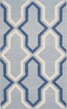 Safavieh Vloerkleed Bob Wol Lichtblauw 91x152 cm