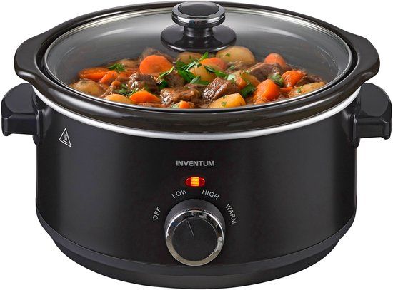 Inventum SC350B Slowcooker - 3,5 L - Zwart