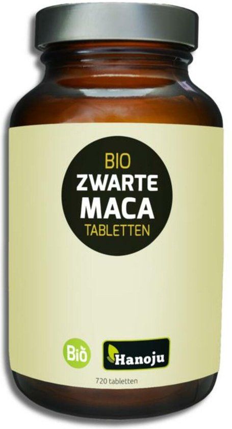 Hanoju Bio zwarte maca 720 tabletten